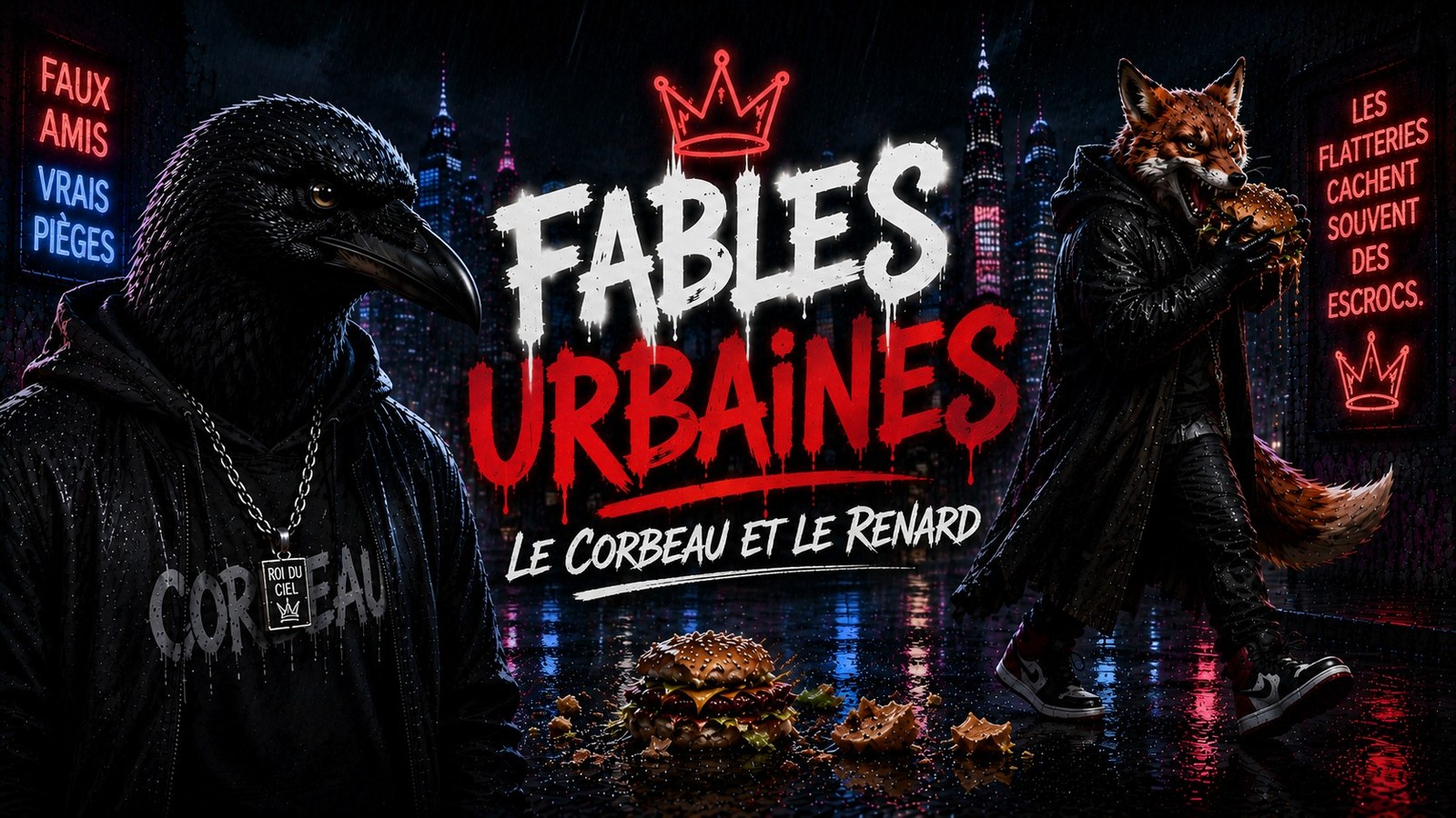 LE CORBEAU ET LE RENARD