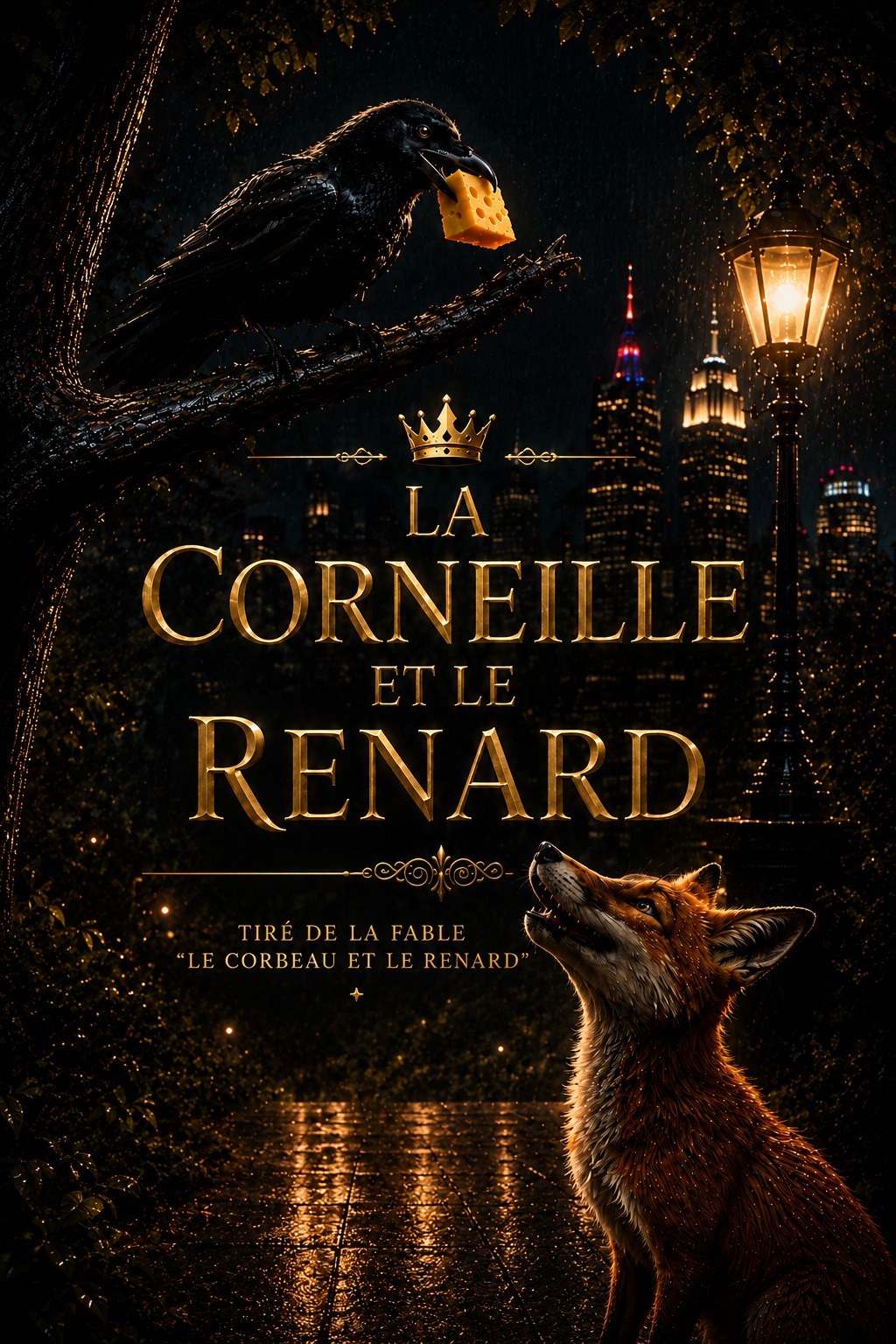 LA CORNEILLE ET LE RENARD