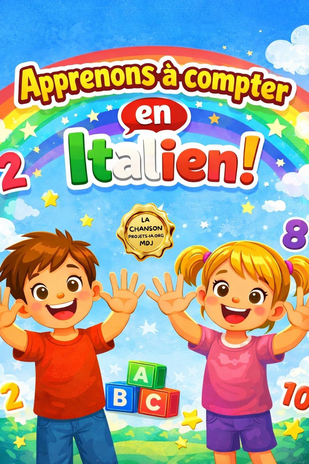 APPRENDRE À COMPTER DE 1 À 10 EN ITALIEN