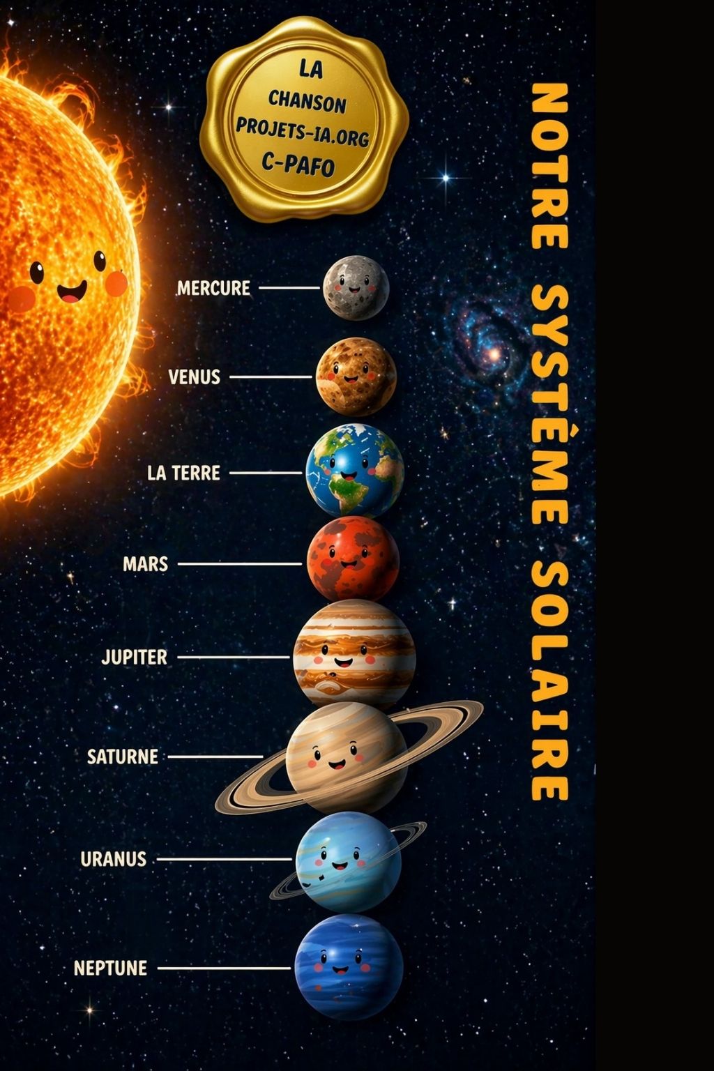 LES PLANÈTES DU SYSTÈME SOLAIRE